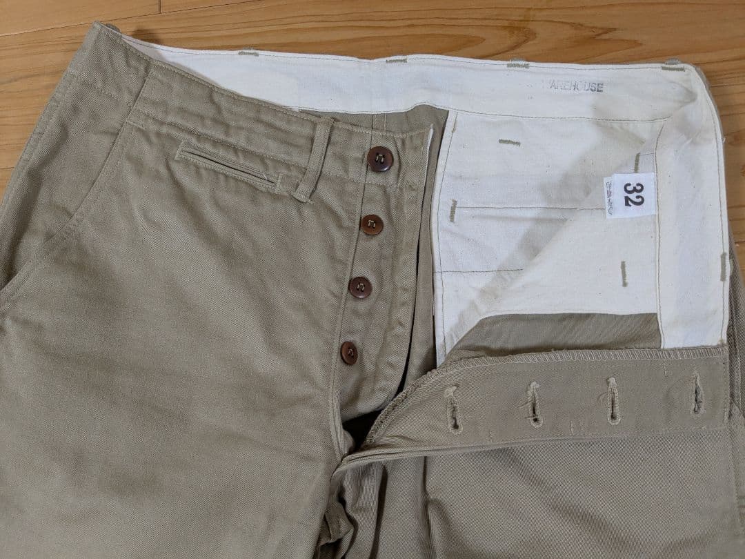 タレウ様用WAREHOUSE チノパン ベージュ W32