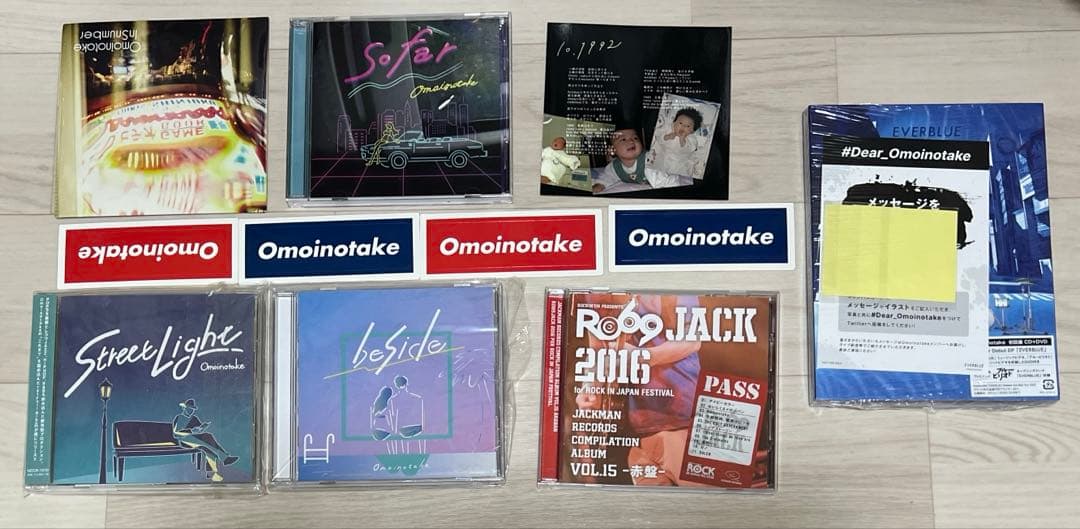 Omoinotake セット　特典　CD ステッカー