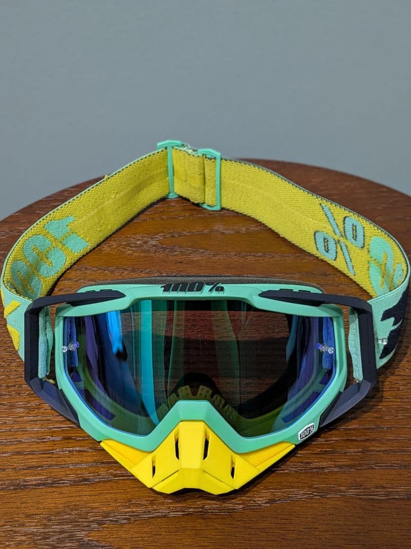 【希少】THOR オフロードヘルメット モンスターエナジー　ゴーグル付き