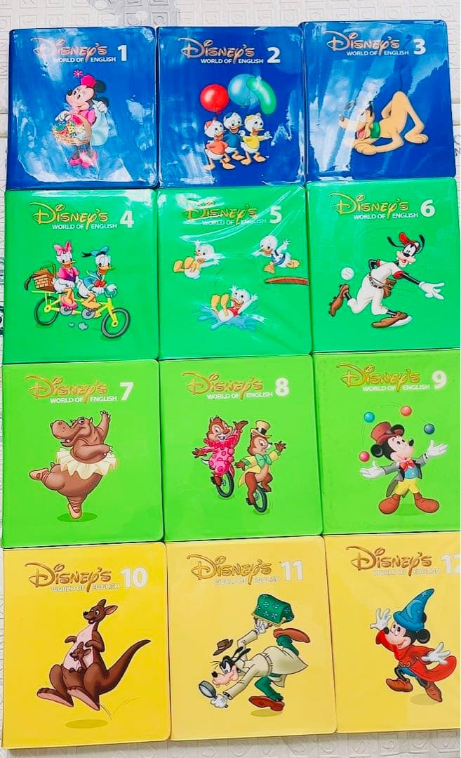 Disney World English DVD12枚セット☆ストレートプレイ