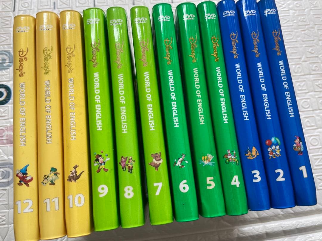 Disney World English DVD12枚セット☆ストレートプレイ