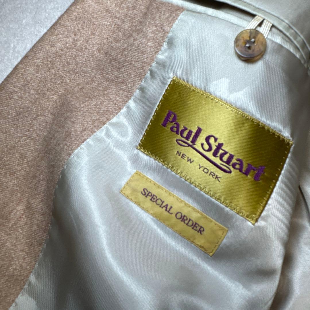 38 秋冬　極美品　ポールスチュアート　テーラードジャケット　カシミア　 A4