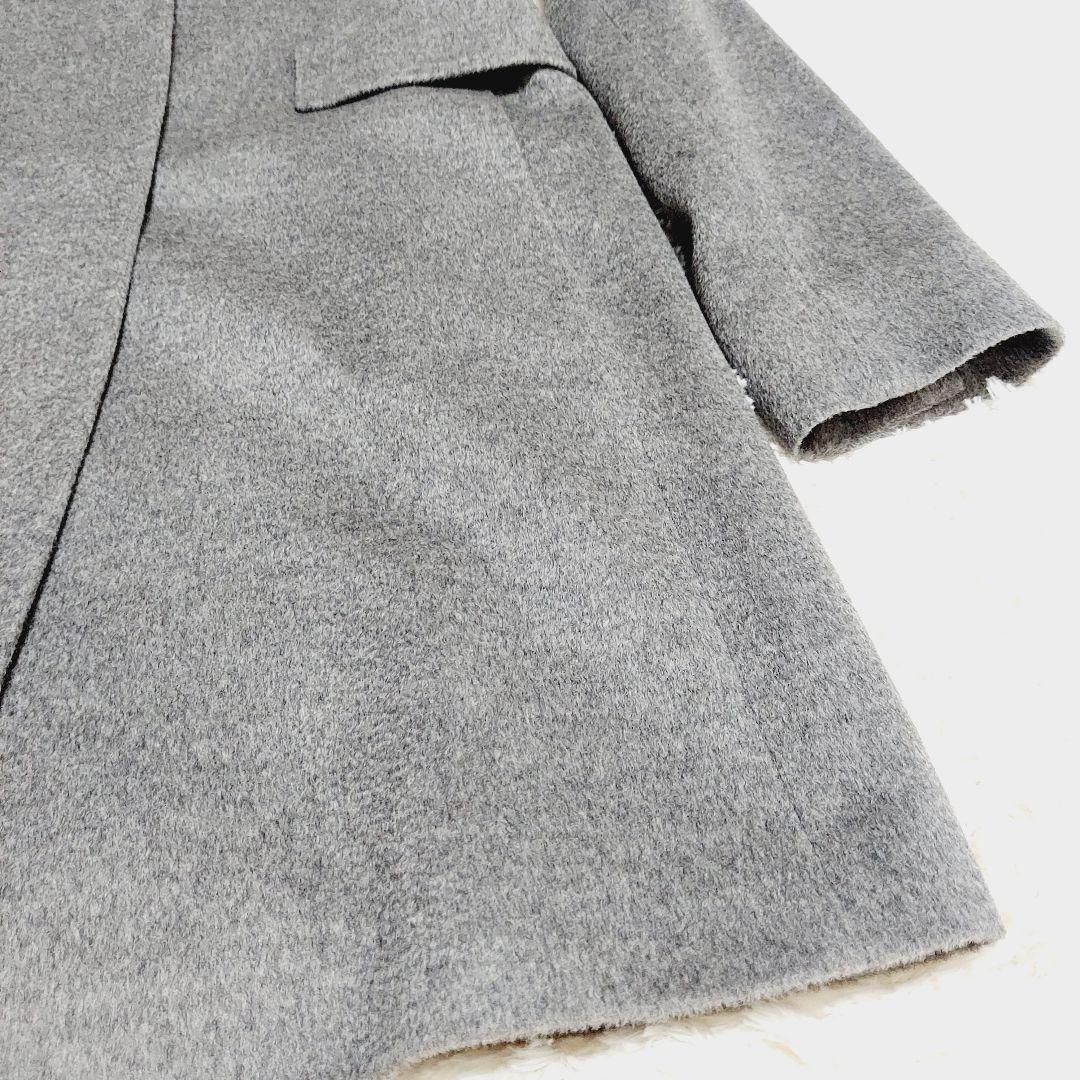 Max Mara Studio チェスターコート ウール 36 S グレー