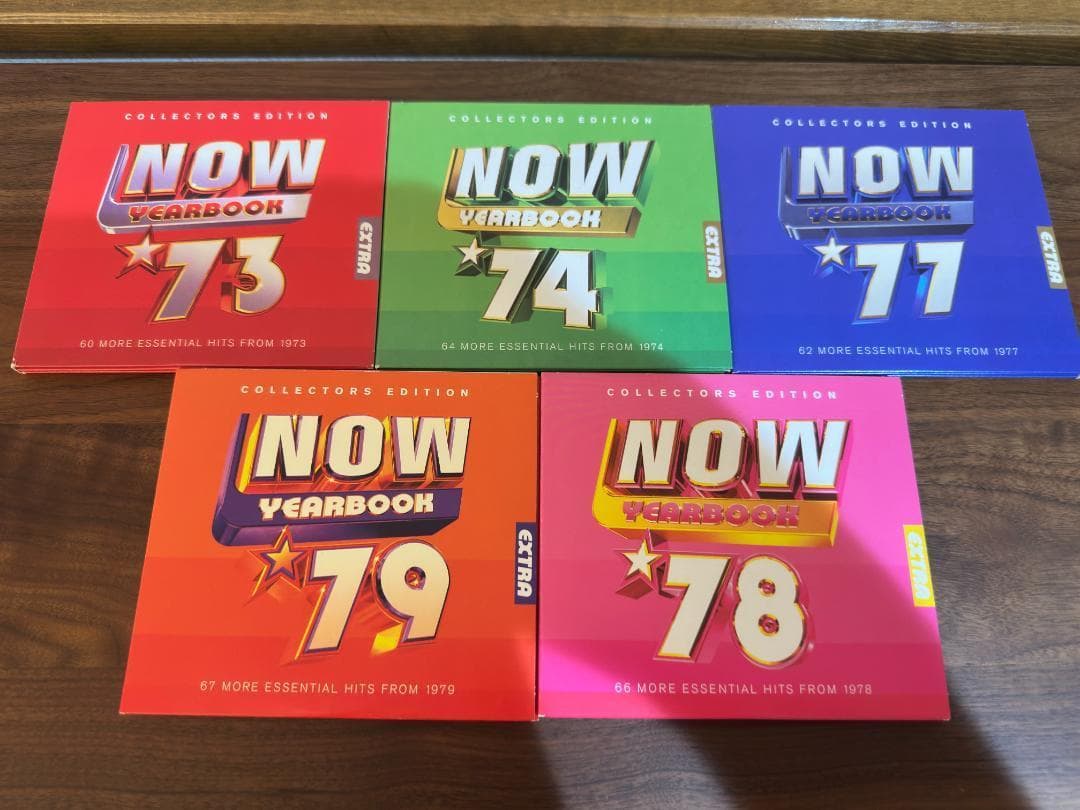 Den　NOW Yearbook Extras 70s (合計１５枚）