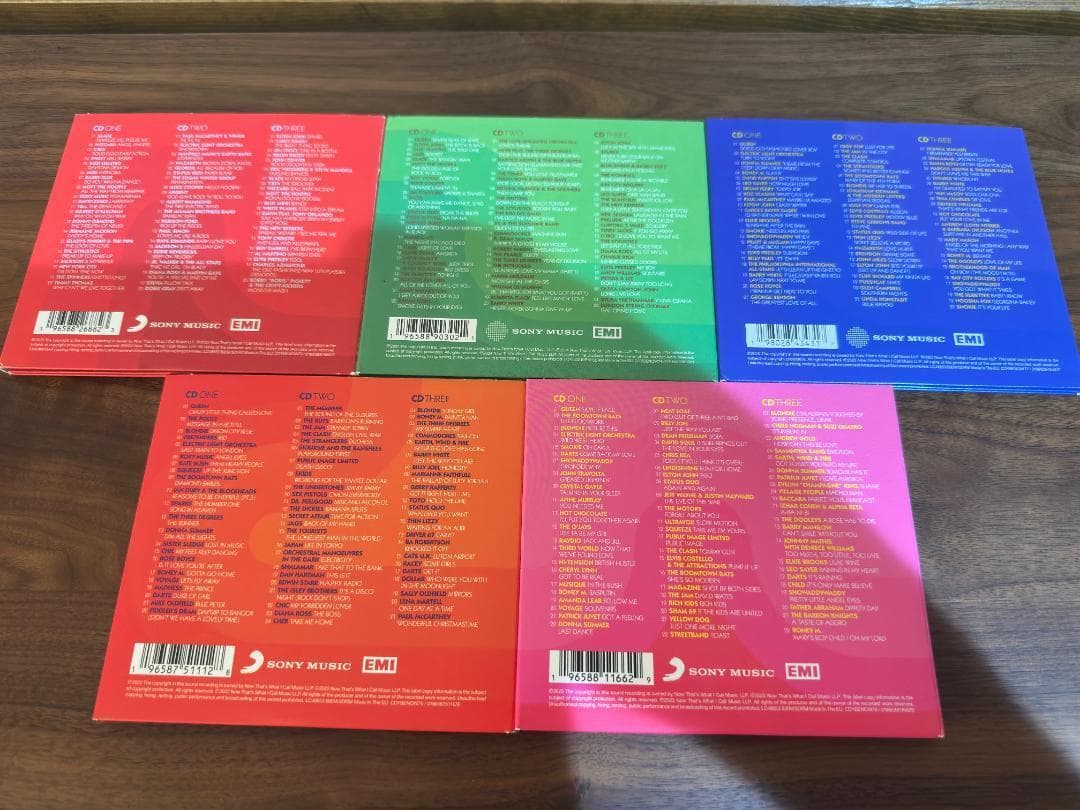 Den　NOW Yearbook Extras 70s (合計１５枚）