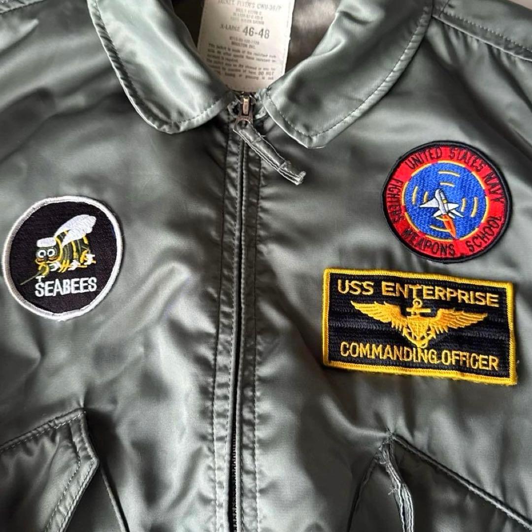 ✨美品✨HOUSTON/ヒューストン　フライトジャケット　CWU-36/P XL