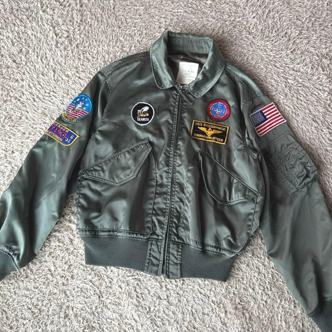 ✨美品✨HOUSTON/ヒューストン　フライトジャケット　CWU-36/P XL