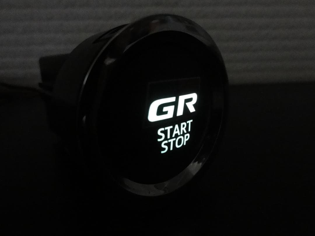 GRスポーツ☆トヨタ純正! 8ピン エンジンプッシュスタートスイッチレインボー