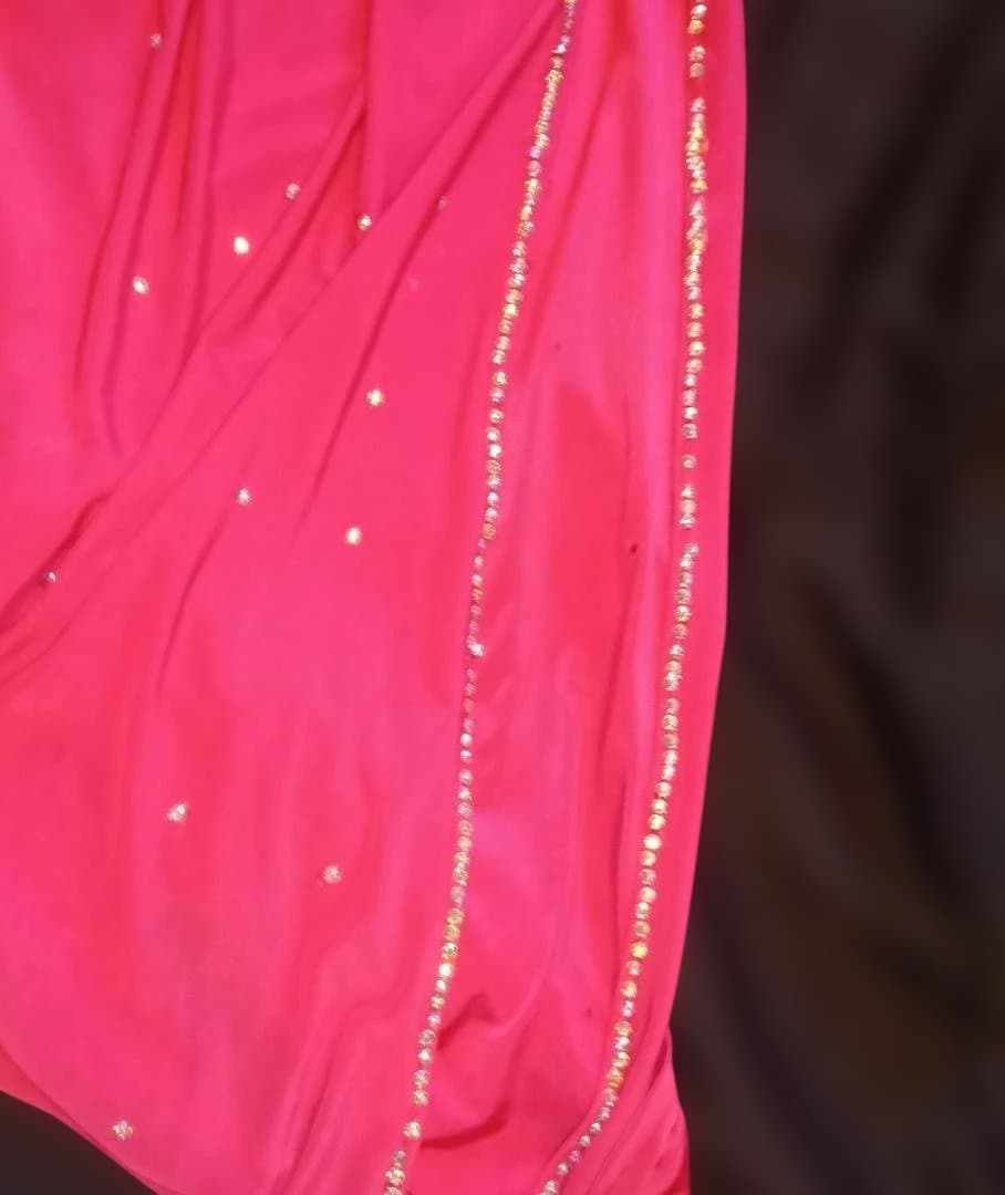 【新品Sale】エジプト製ピンク ベリーダンス サイーディ&バラディセットアップ