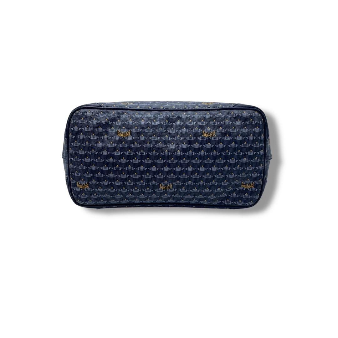 美品　フォレルパージュ トートバッグ　ネイビーFaure Le Page