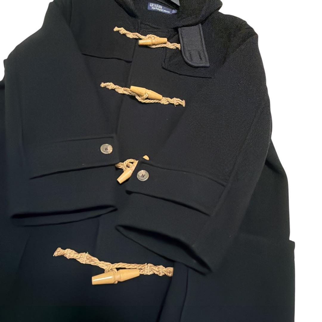 ポロラルフローレン　ダッフルコート USA製　ブラック　L