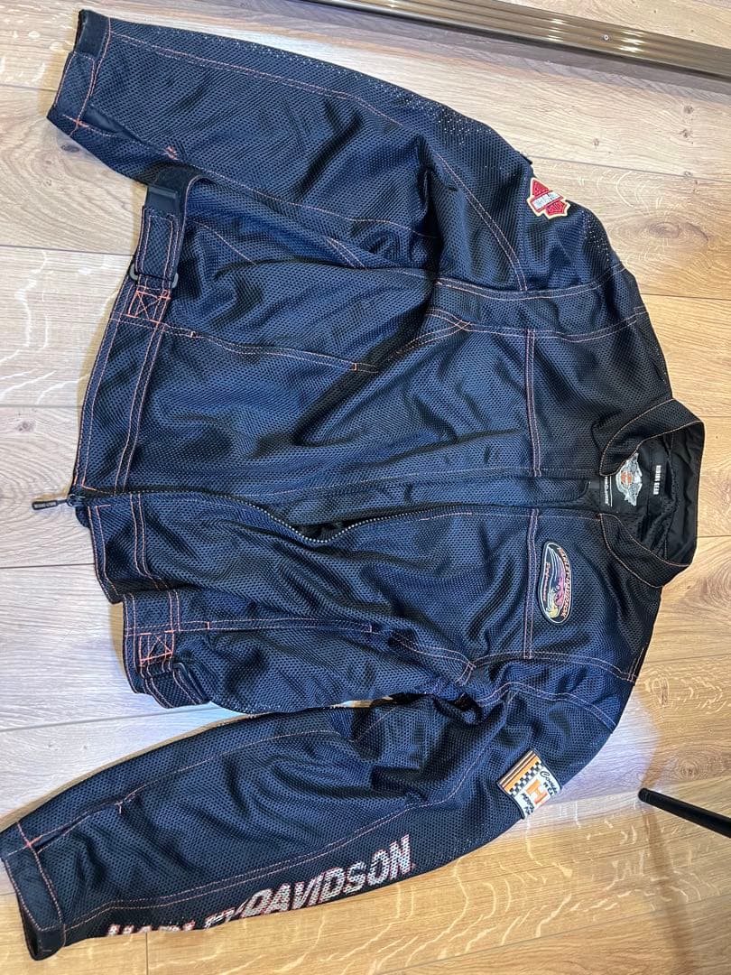 ハーレーダビッドソン プロテクター入り バイクジャケット