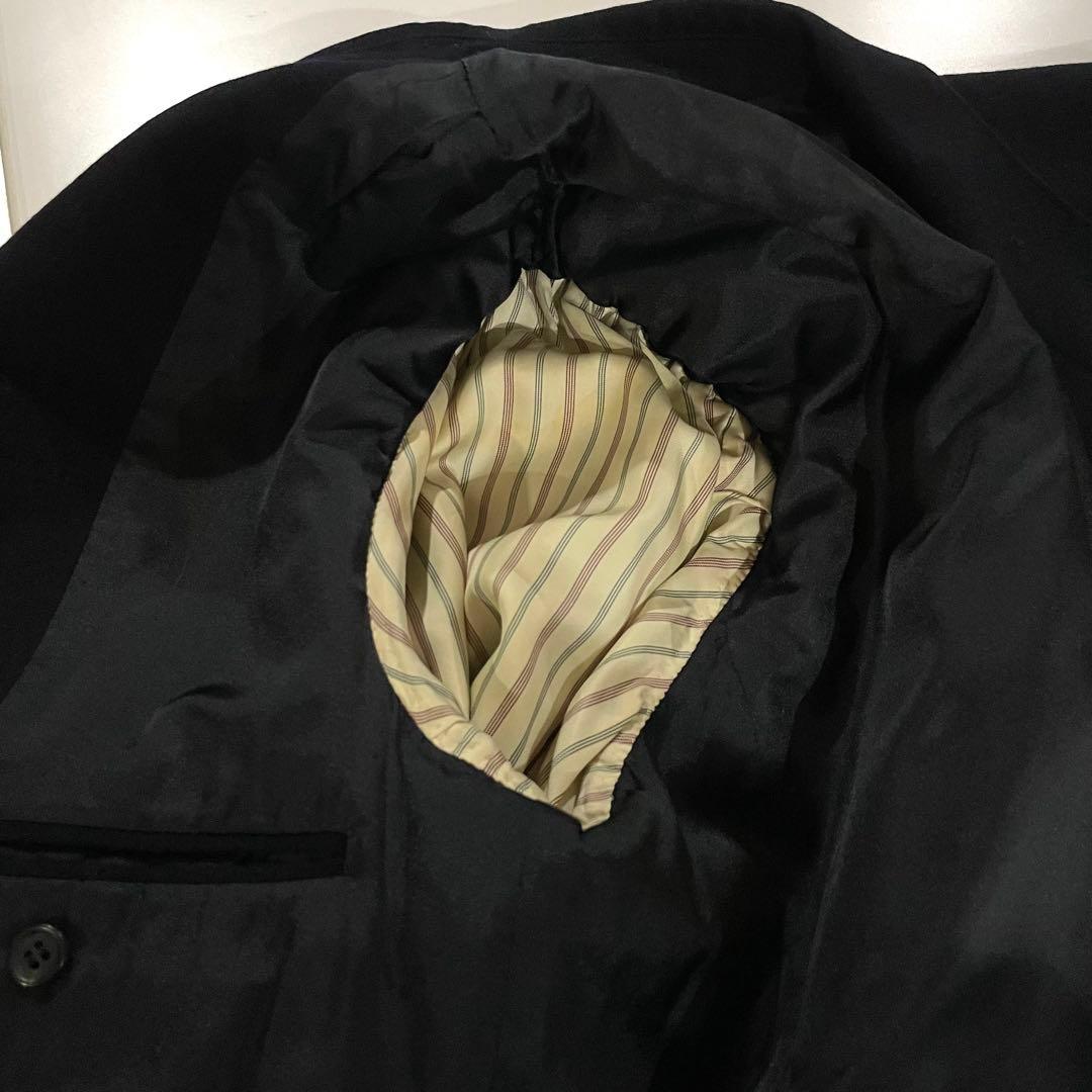 【希少性⭐︎英国紳士】ケント＆カーウェン　ダブルチェスターコート　ウール　濃紺　Ｌ