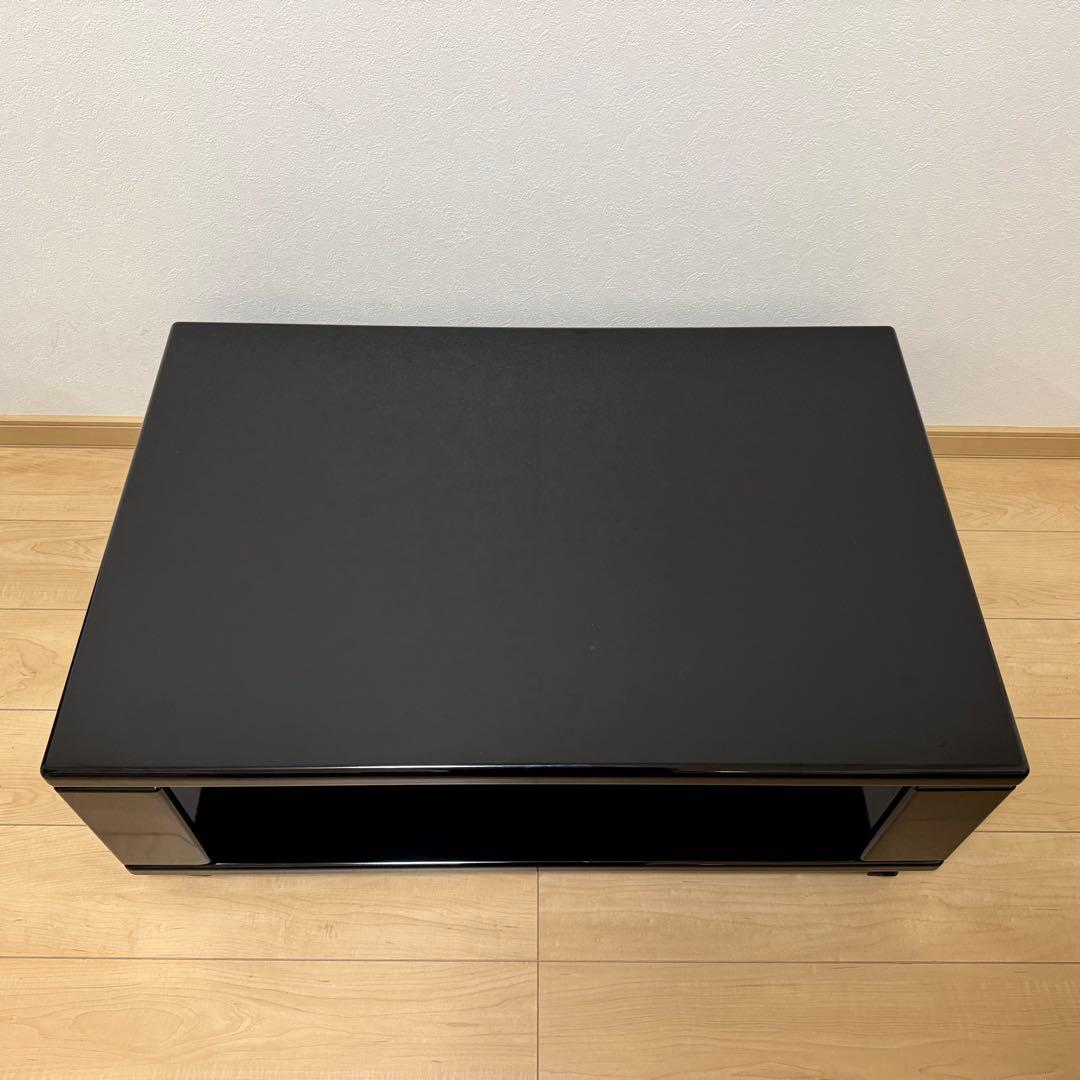 【希少・極美品✨】karimoku カリモク ローテーブル 2段 鏡面 黒
