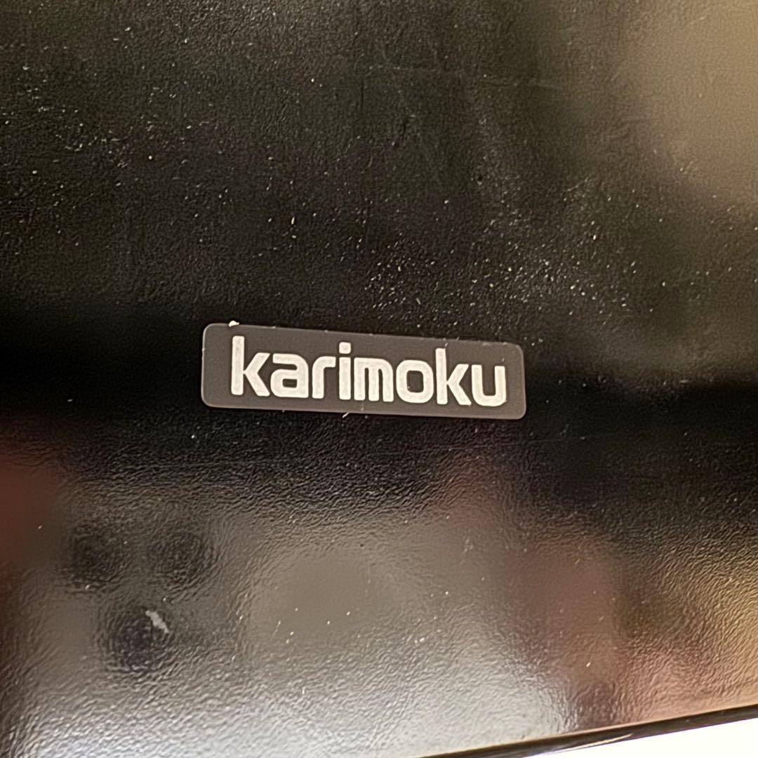 【希少・極美品✨】karimoku カリモク ローテーブル 2段 鏡面 黒