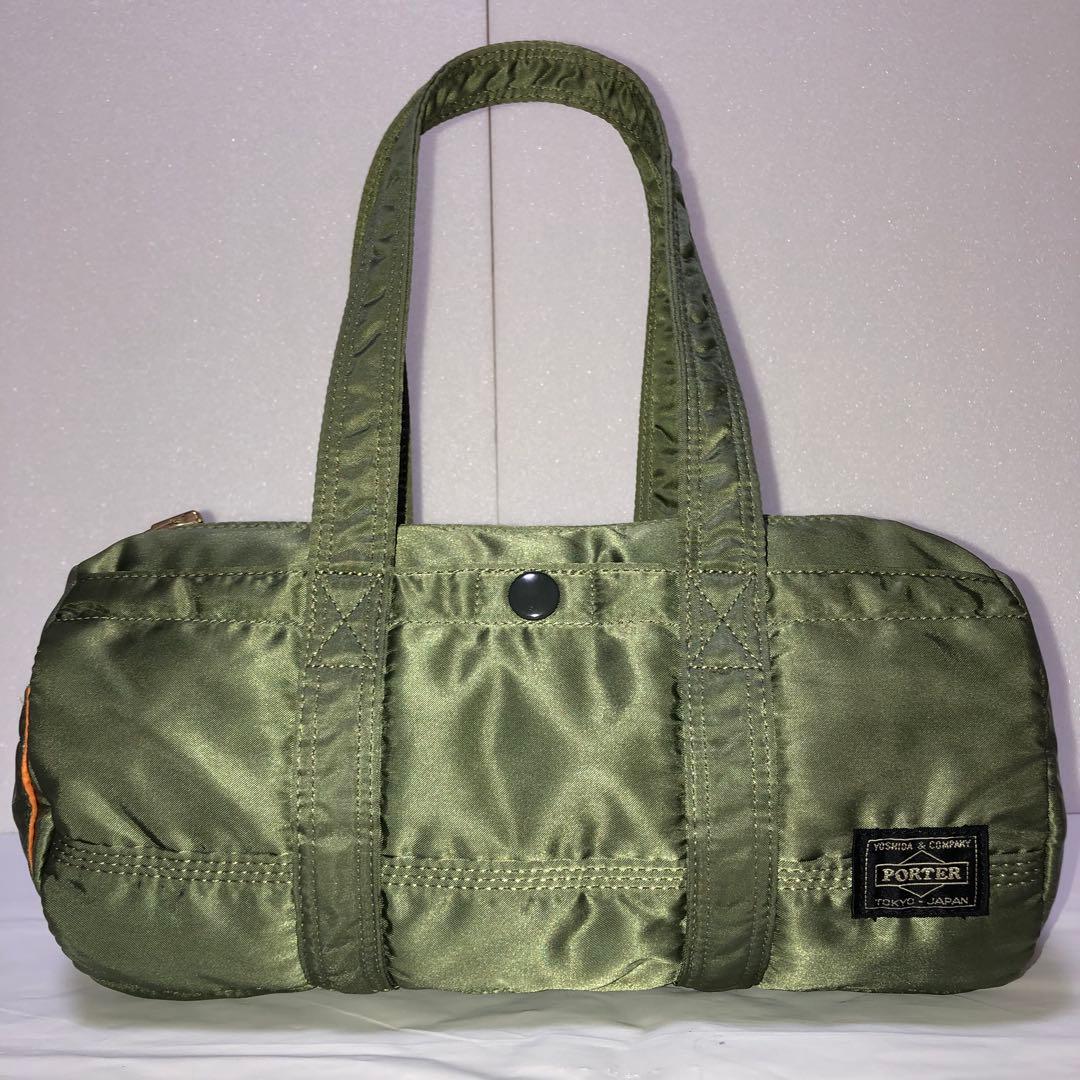 超美品✨希少 ポータータンカー ダッフル ミニボストンバッグSセージ 吉田カバン