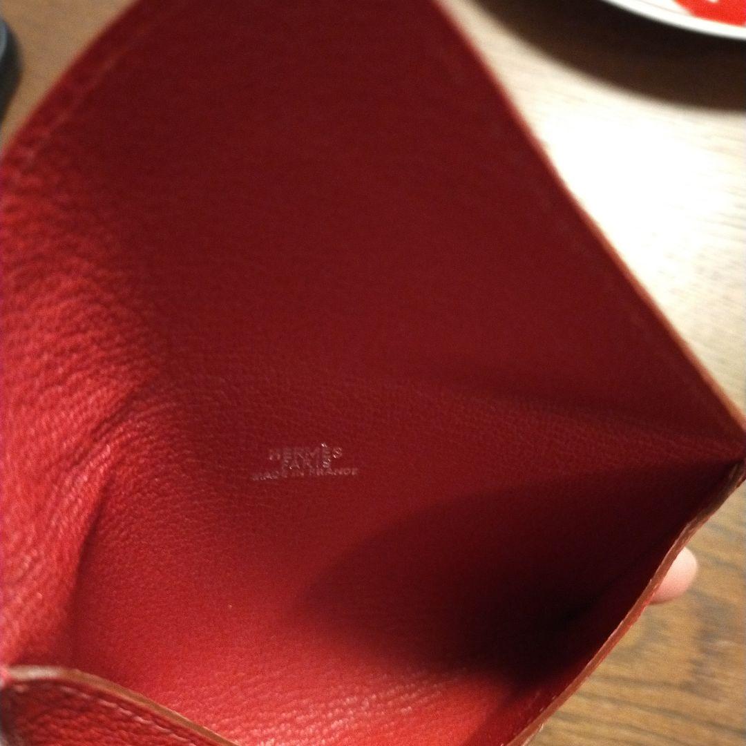 HERMES エンベロープ　カードケース　名刺入れ
