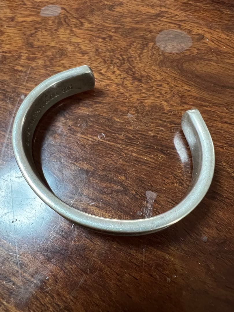 Tiffany & Co. ティファニーカフバングル925刻印有中古品本物保証