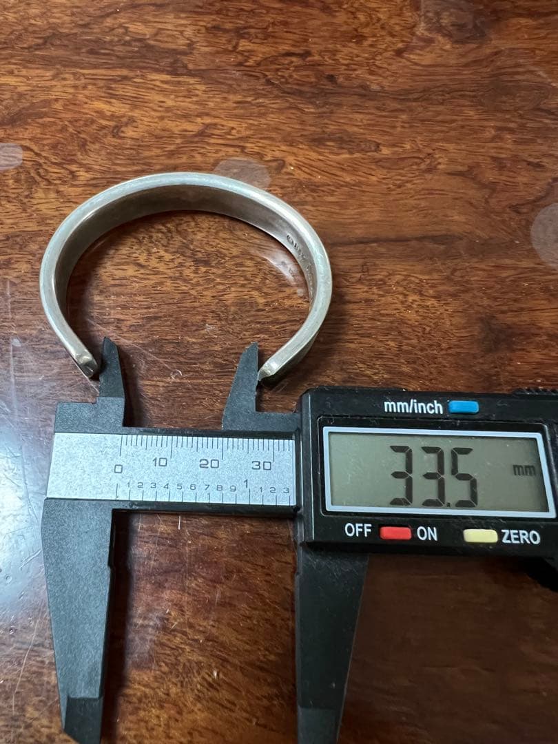 Tiffany & Co. ティファニーカフバングル925刻印有中古品本物保証