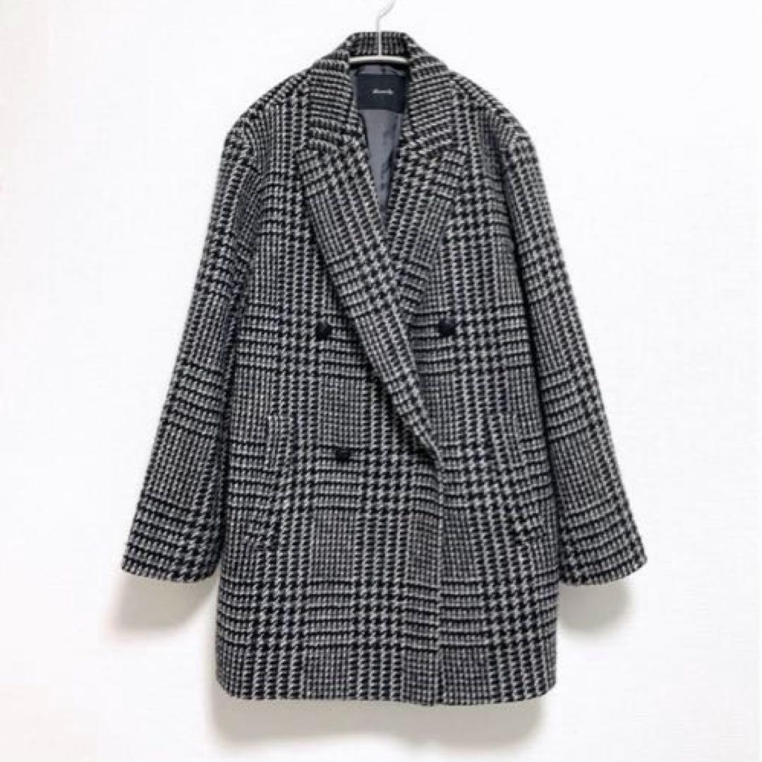 allureville アルアバイル グレンチェック ジャコットコート アウター