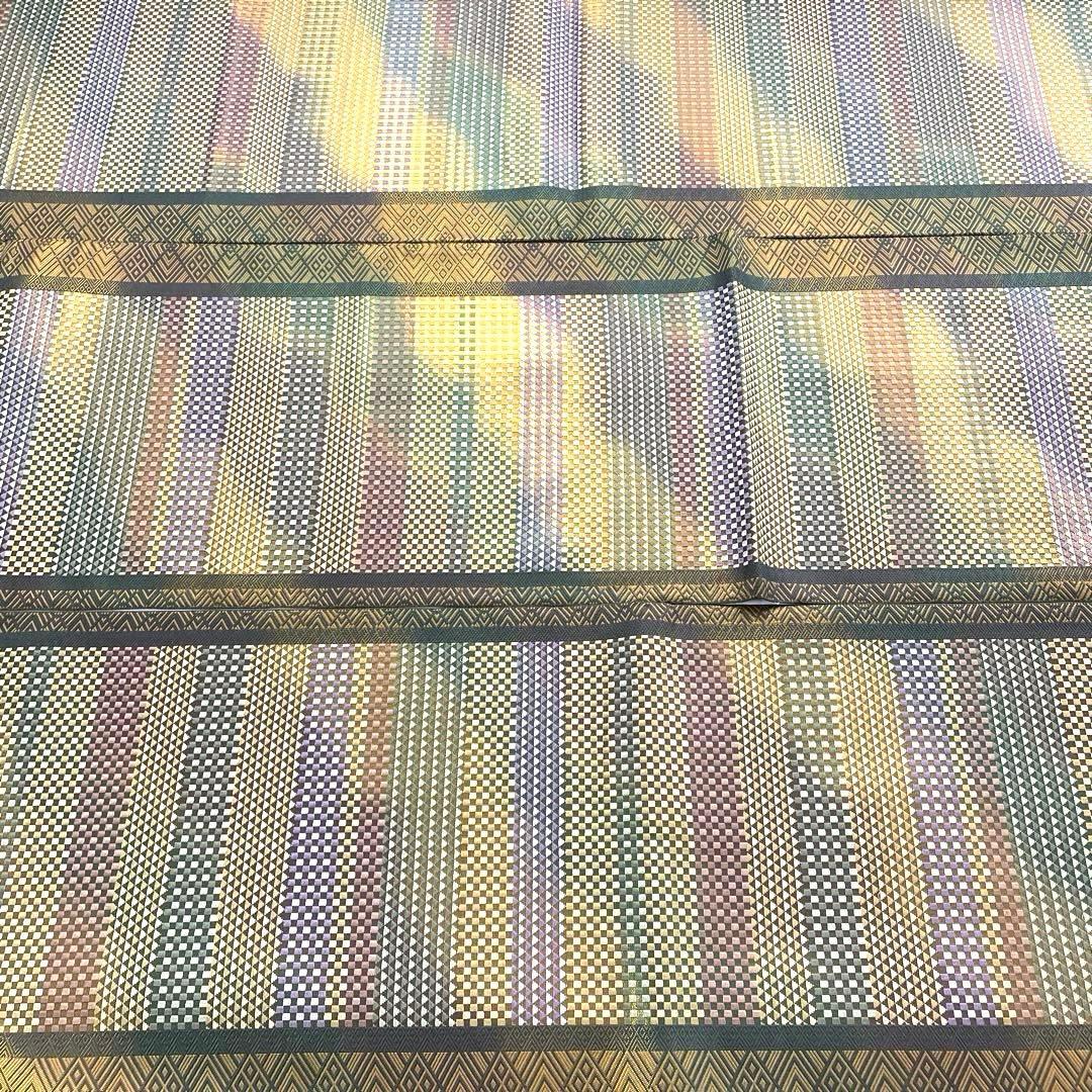 専用帯6101 ●伝統工芸士 酒井豊 本場筑前博多織 高級 正絹 両面全通 袋帯