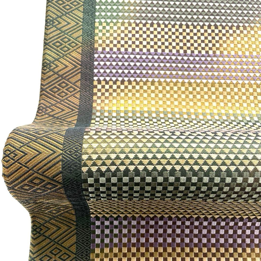 専用帯6101 ●伝統工芸士 酒井豊 本場筑前博多織 高級 正絹 両面全通 袋帯