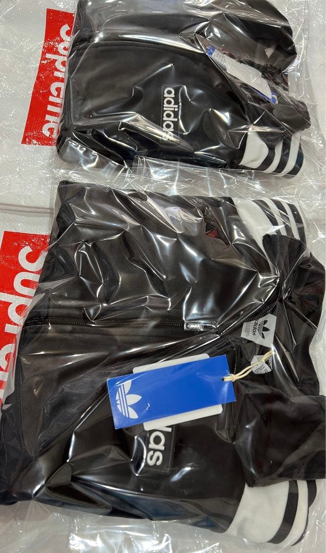 新品L】アディダス　アディブレイクベロア トラックトップ ジャケット重盛さと美