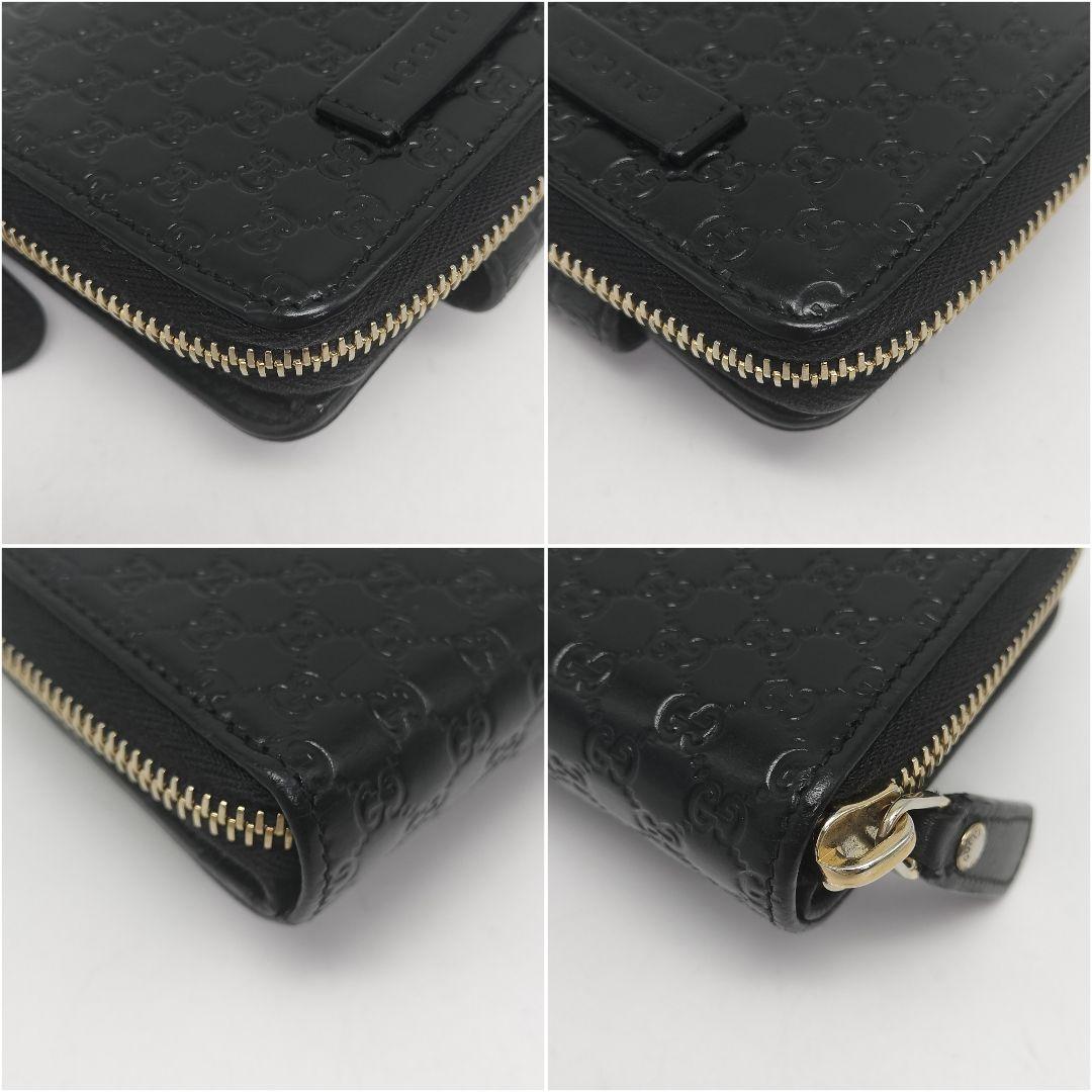 極美品✨グッチ　折り財布　GG柄　レザー