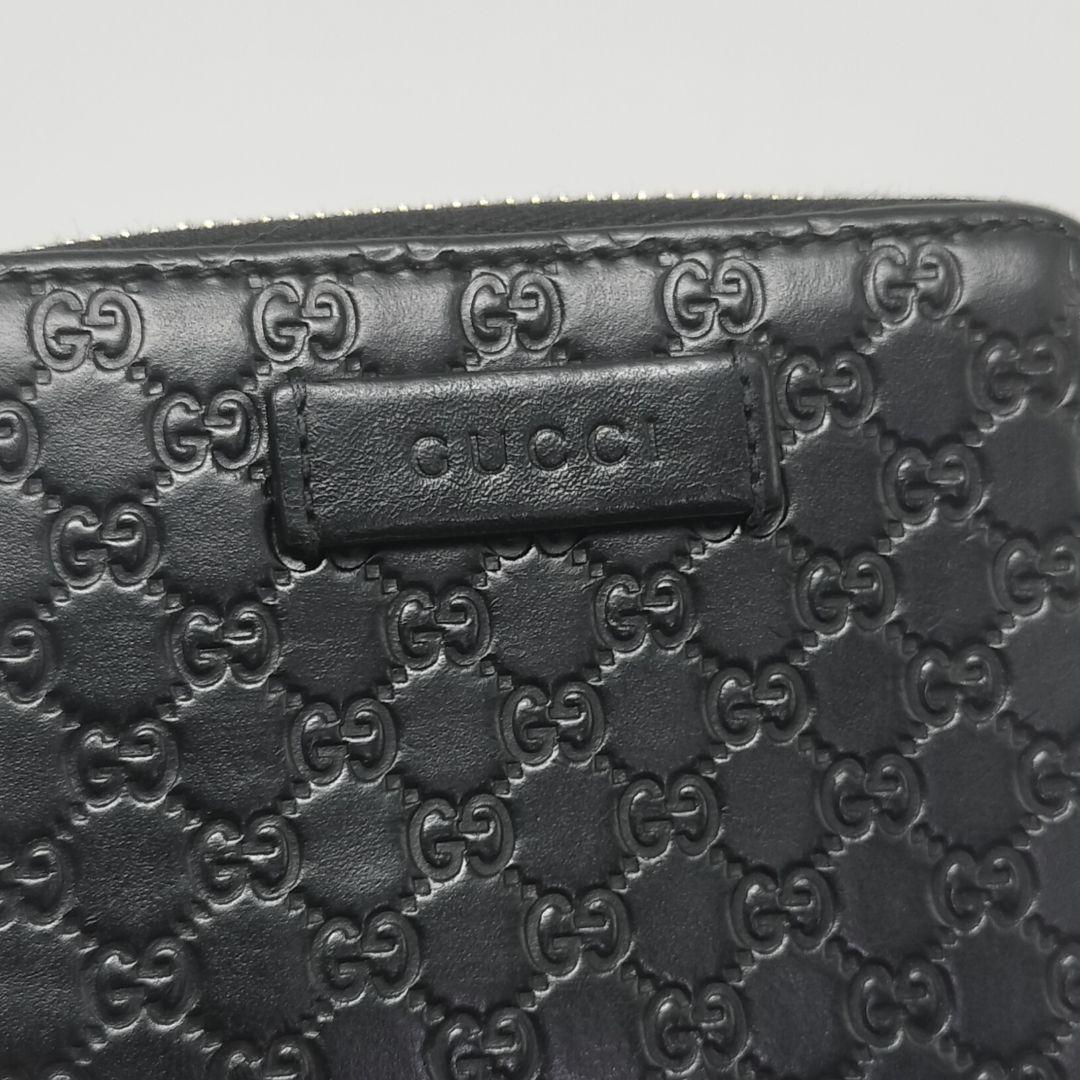 極美品✨グッチ　折り財布　GG柄　レザー