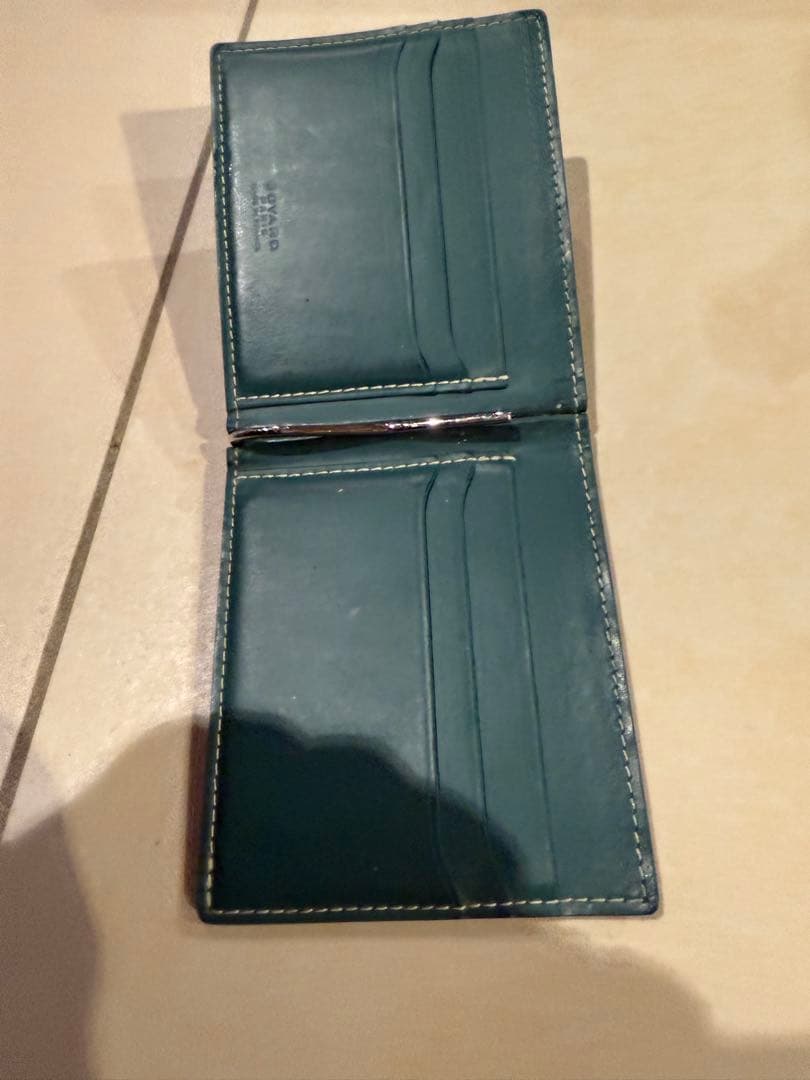 Goyard ゴヤール グリーン マネークリップ