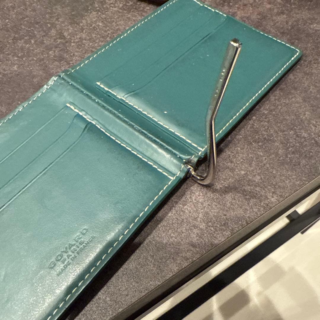Goyard ゴヤール グリーン マネークリップ