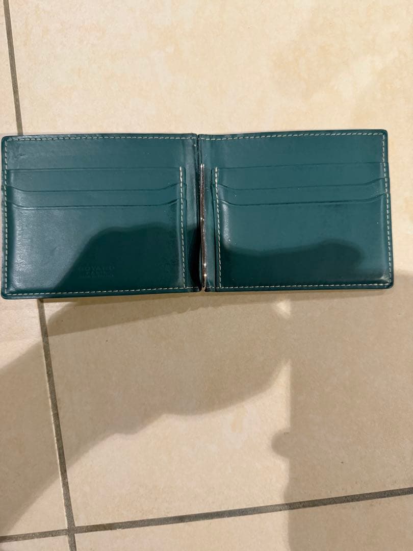 Goyard ゴヤール グリーン マネークリップ
