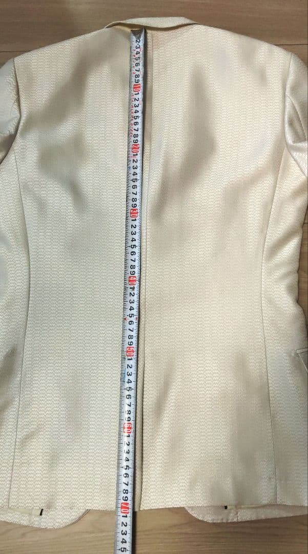 メンズティノラス ホワイト スリーピーススーツセット Mサイズ