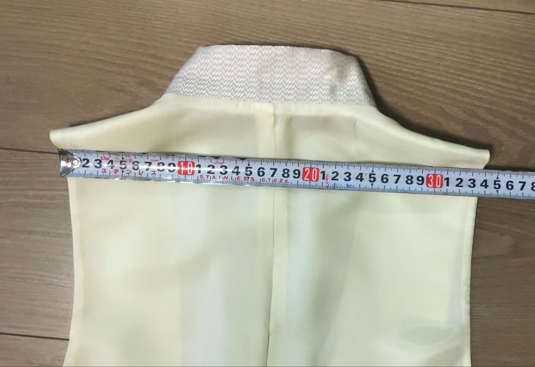 メンズティノラス ホワイト スリーピーススーツセット Mサイズ