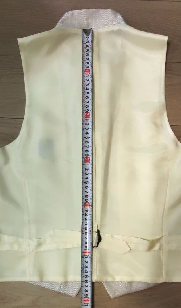 メンズティノラス ホワイト スリーピーススーツセット Mサイズ