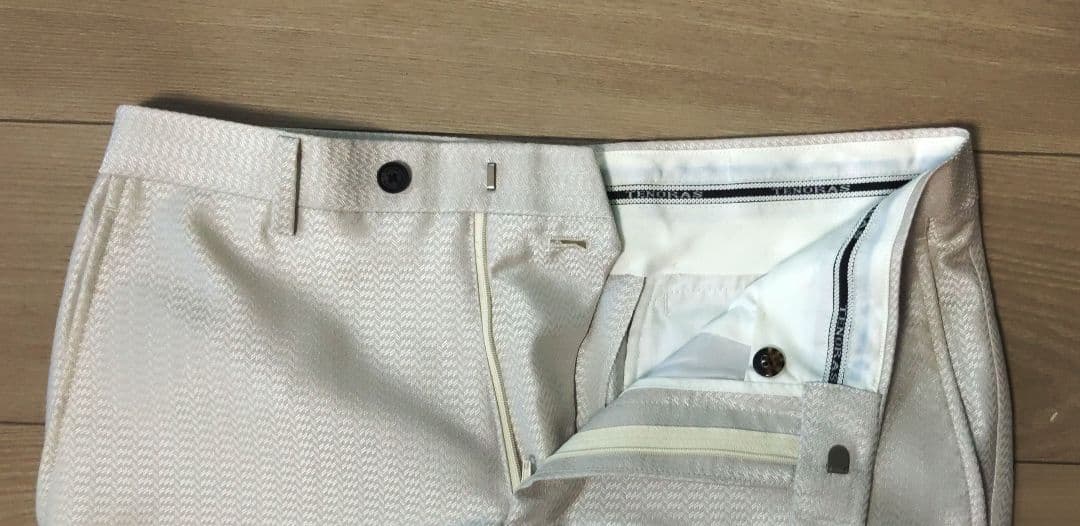 メンズティノラス ホワイト スリーピーススーツセット Mサイズ