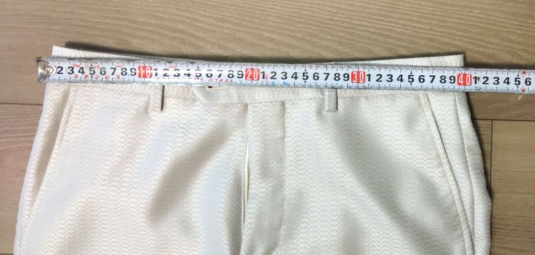 メンズティノラス ホワイト スリーピーススーツセット Mサイズ