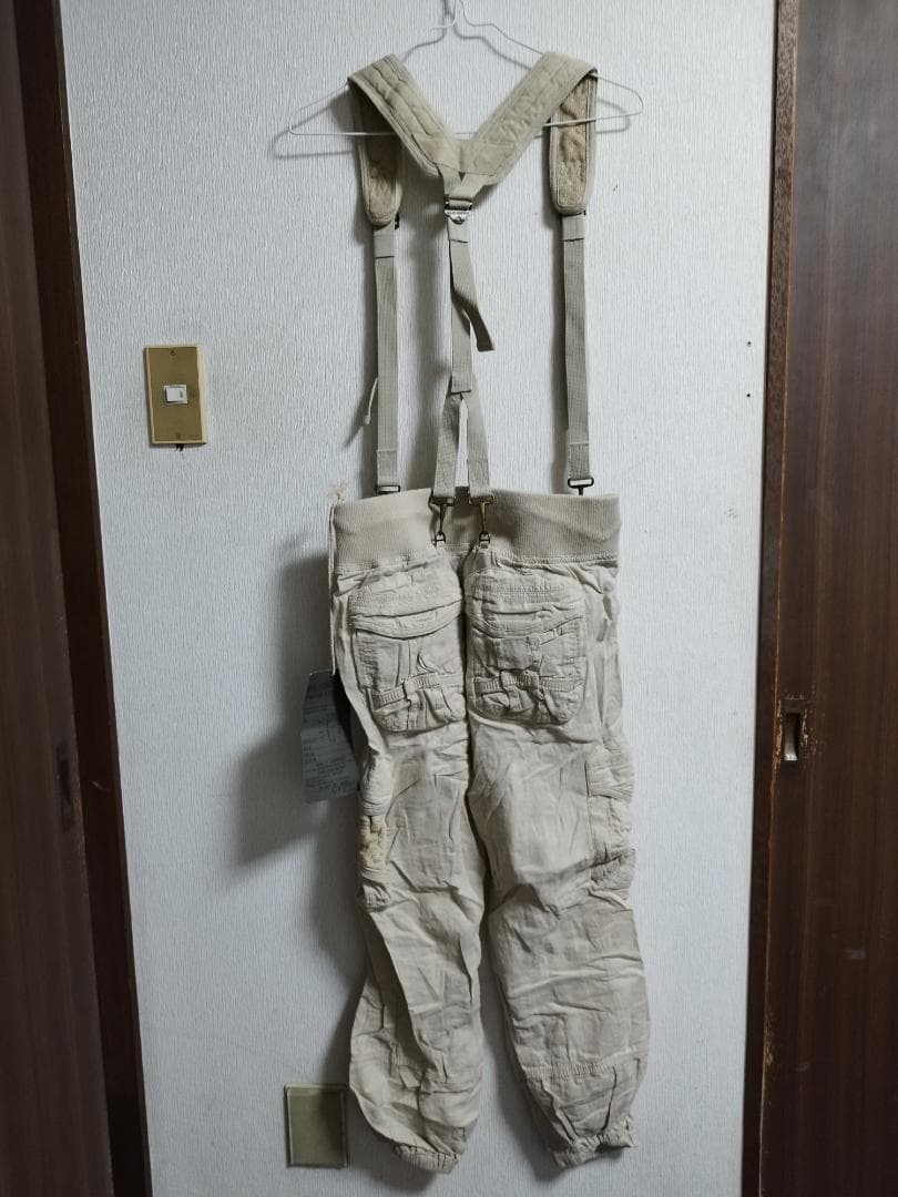 【新品】goa サスペンダー付きパラシュートカーゴパンツ④