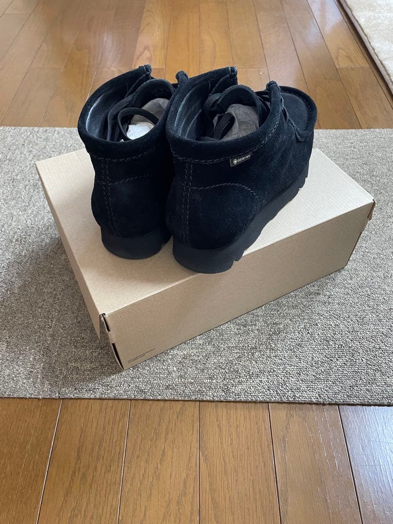 靴 futakaClarks Wallabee GORE-TEX Vibram