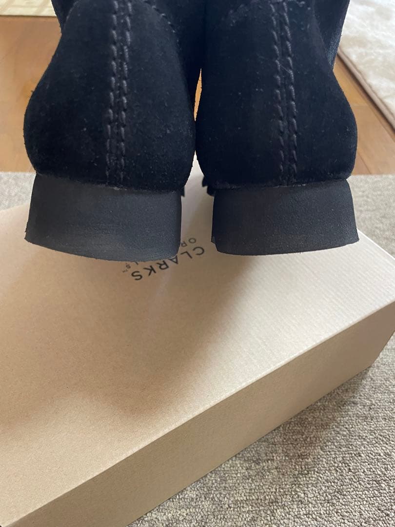 靴 futakaClarks Wallabee GORE-TEX Vibram