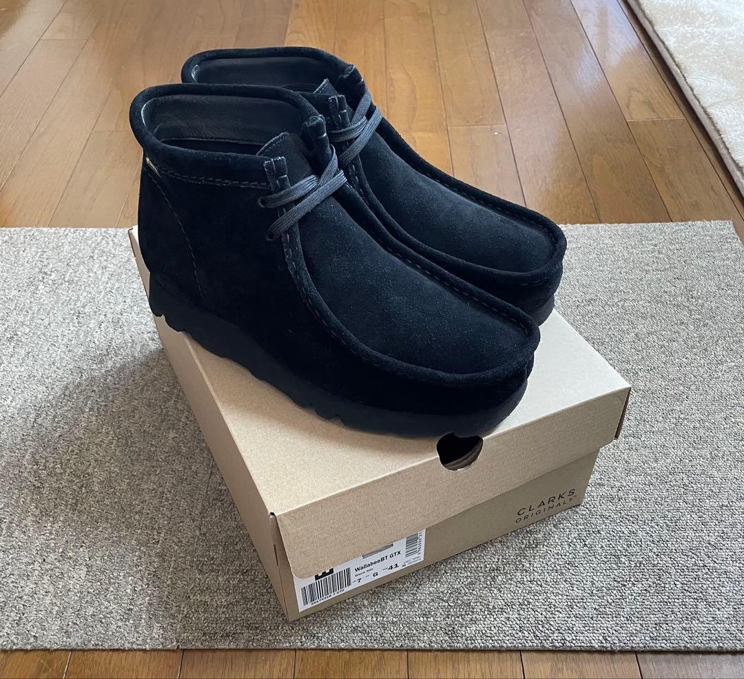 靴 futakaClarks Wallabee GORE-TEX Vibram