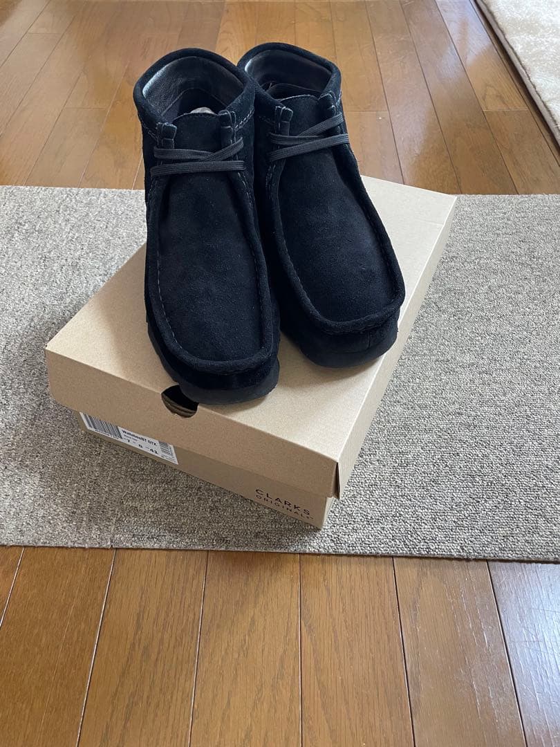 靴 futakaClarks Wallabee GORE-TEX Vibram