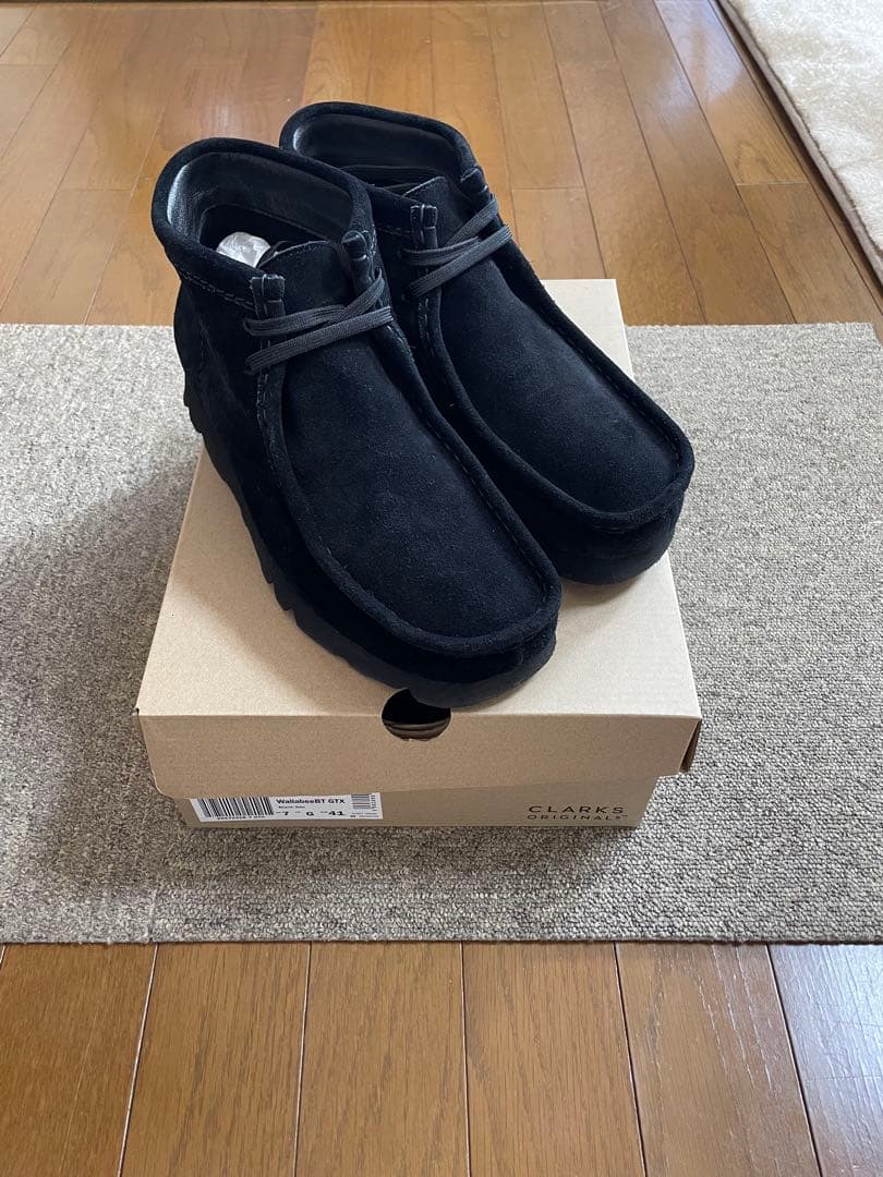 靴 futakaClarks Wallabee GORE-TEX Vibram