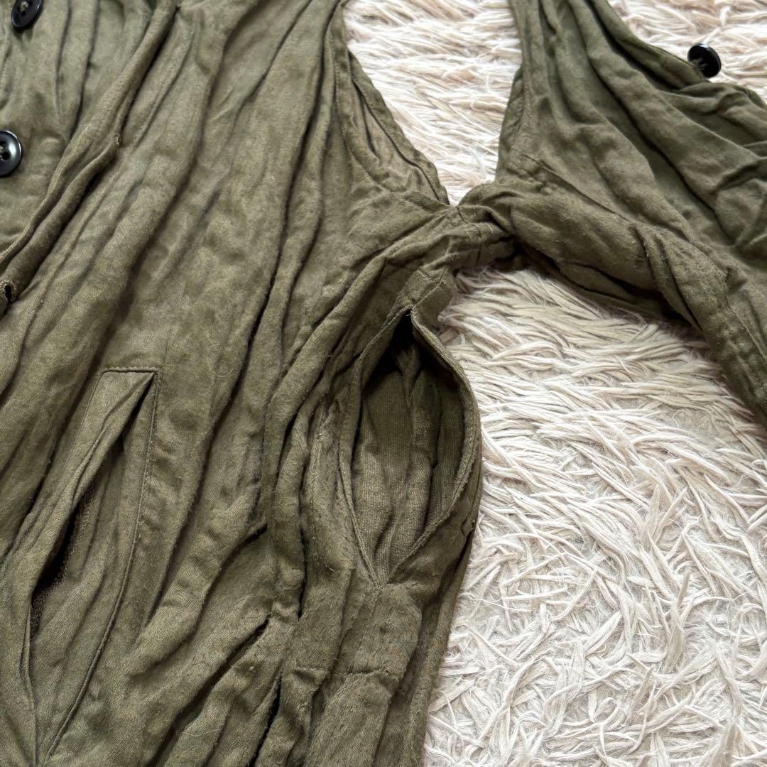 6302❃Ann Demeulemeester❃変形ダブルジャケット【38】