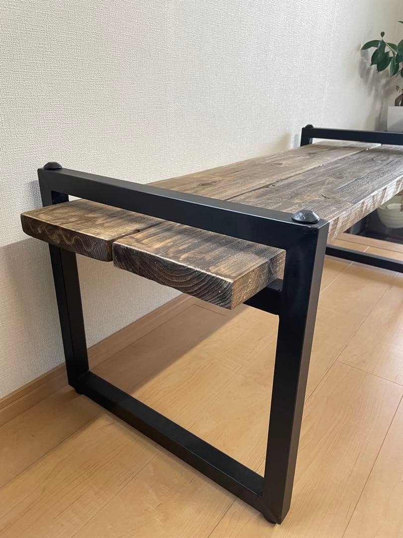 アイアン家具　鉄脚　テーブル脚　TVボード用脚　鉄脚2脚のみ　アイアンレッグ