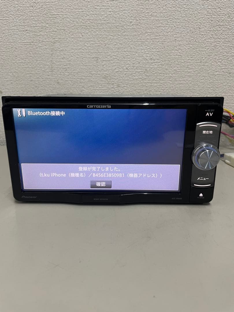 カロッツェリア◇AVIC-RW900◇フルセグ/CD/DVD/BT/SD
