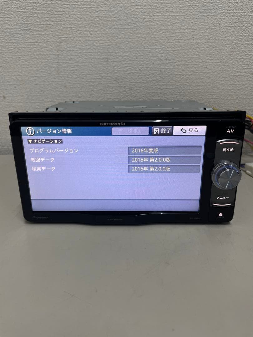 カロッツェリア◇AVIC-RW900◇フルセグ/CD/DVD/BT/SD