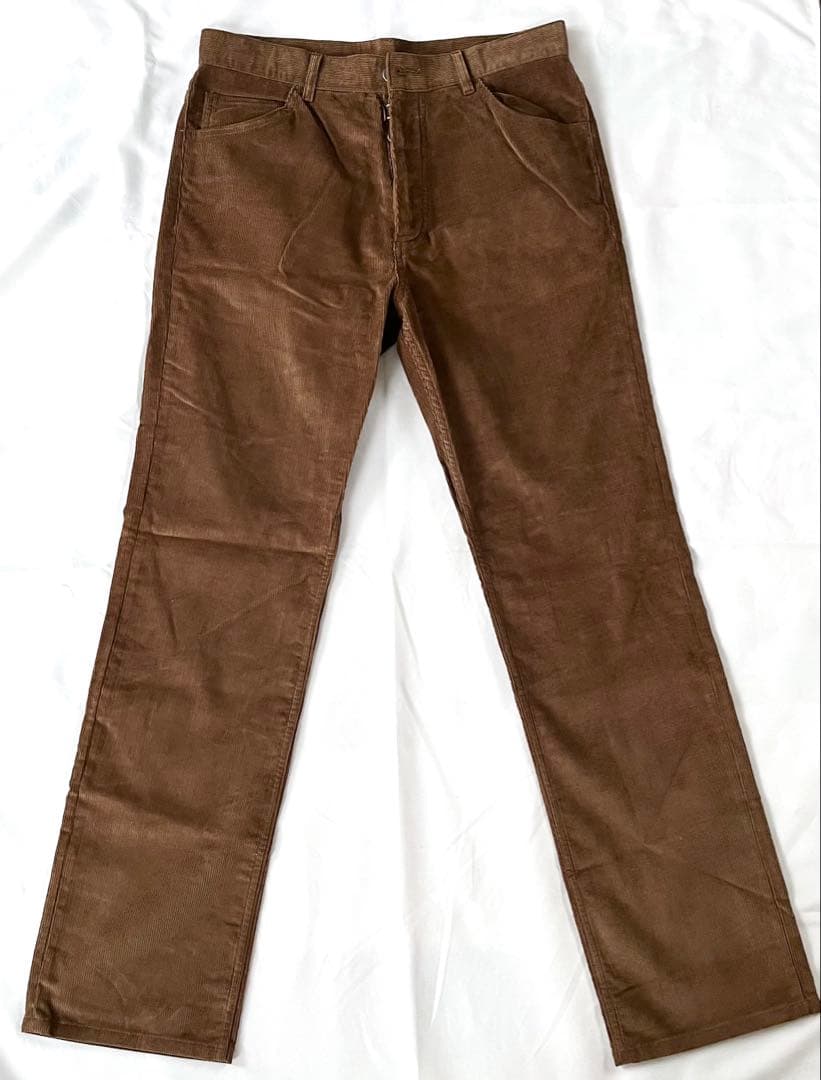 【美品】メゾンマルジェラ コーデュロイ パンツ ブラウン メンズ W32