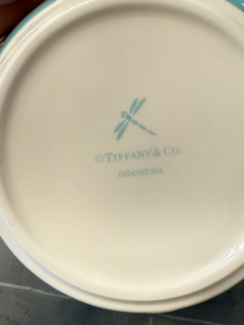 本日限定値下げ‼️ティファニー　ボウル　お皿　ブルー　ボックス　リボン