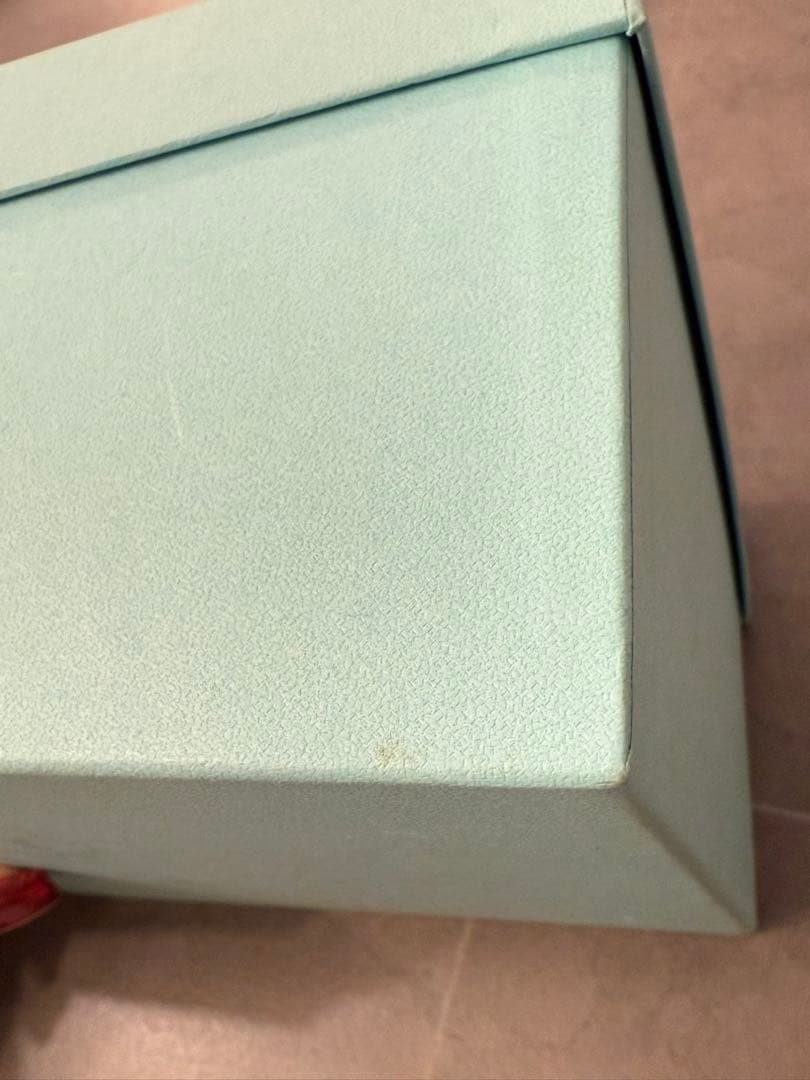 本日限定値下げ‼️ティファニー　ボウル　お皿　ブルー　ボックス　リボン